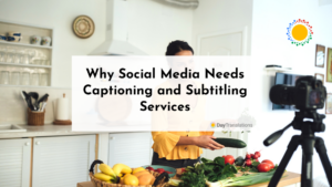 subtitling services for social media videos