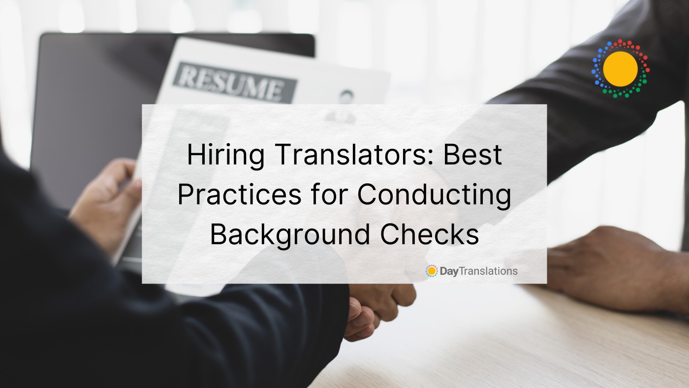 hiring translators