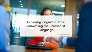 Exploring Linguistic Jobs: Unraveling the Science of Language