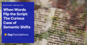 Semantic Shifts